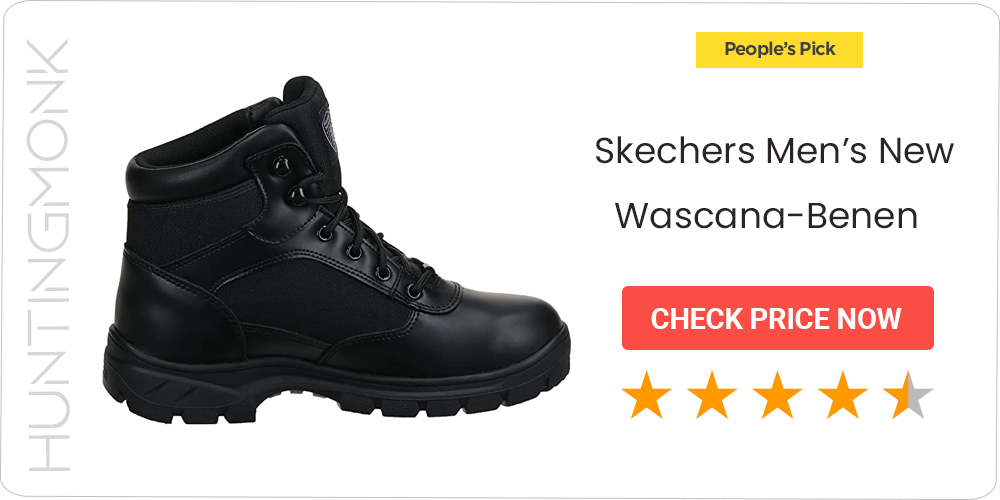 Skechers Men’s New Wascana-Benen Military and Tactical Boot